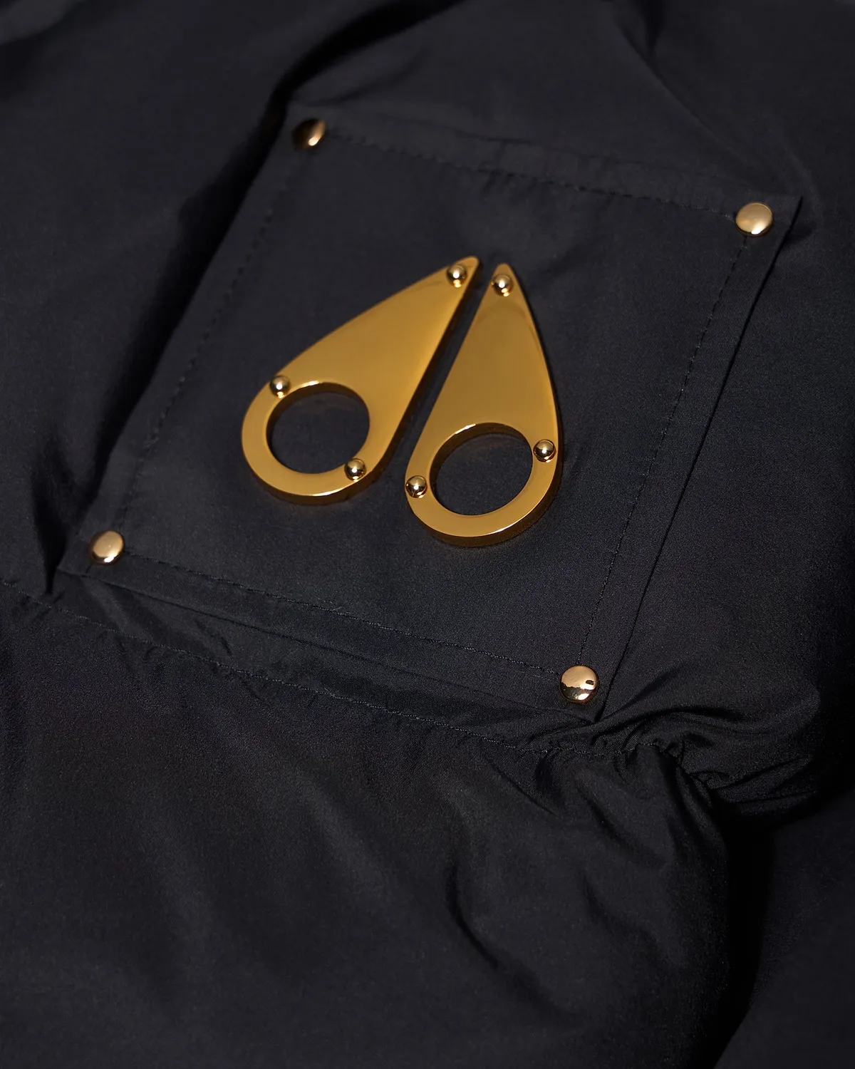 Moose Knuckles Misti Gold Series puffer noir femme