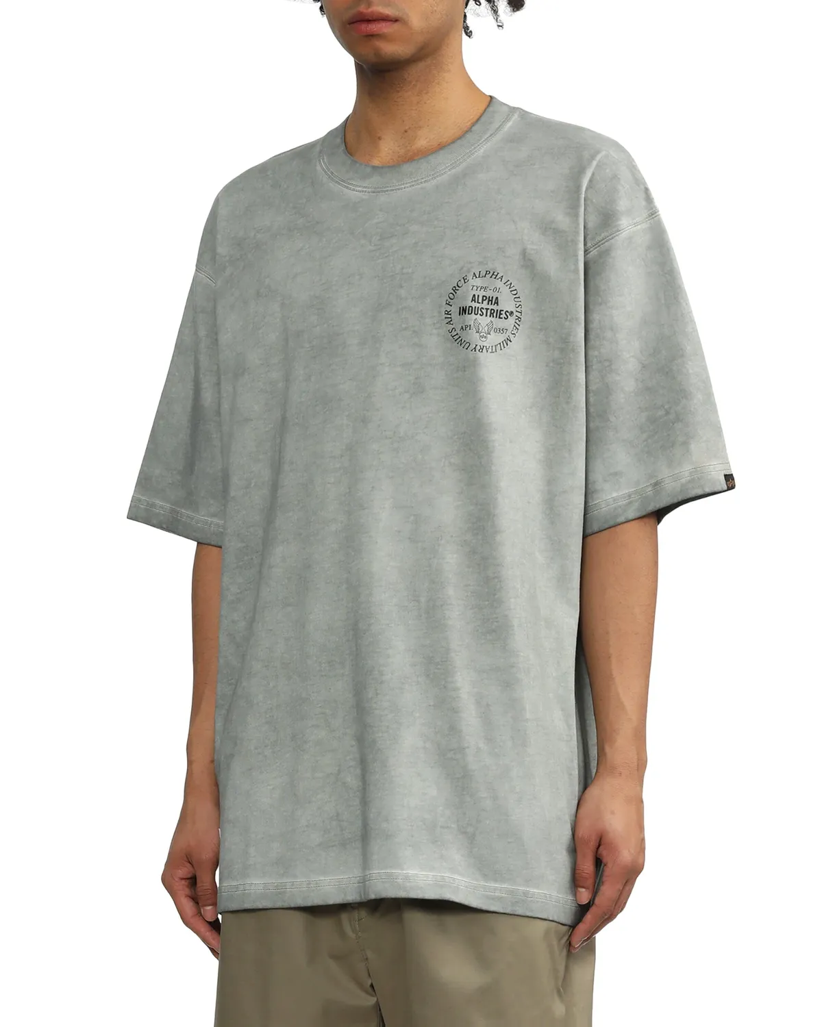 Alpha Industries UNFRM Type-01 t-shirt gris chiné