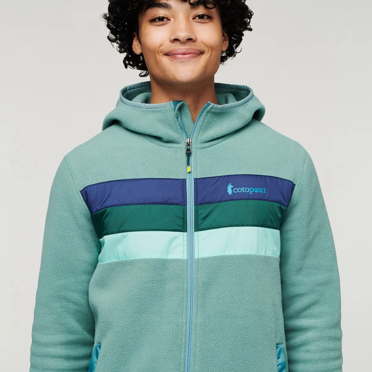 Cotopaxi Teca Fleece Hooded Full-Zip veste polaire Rusty Nail recyclée