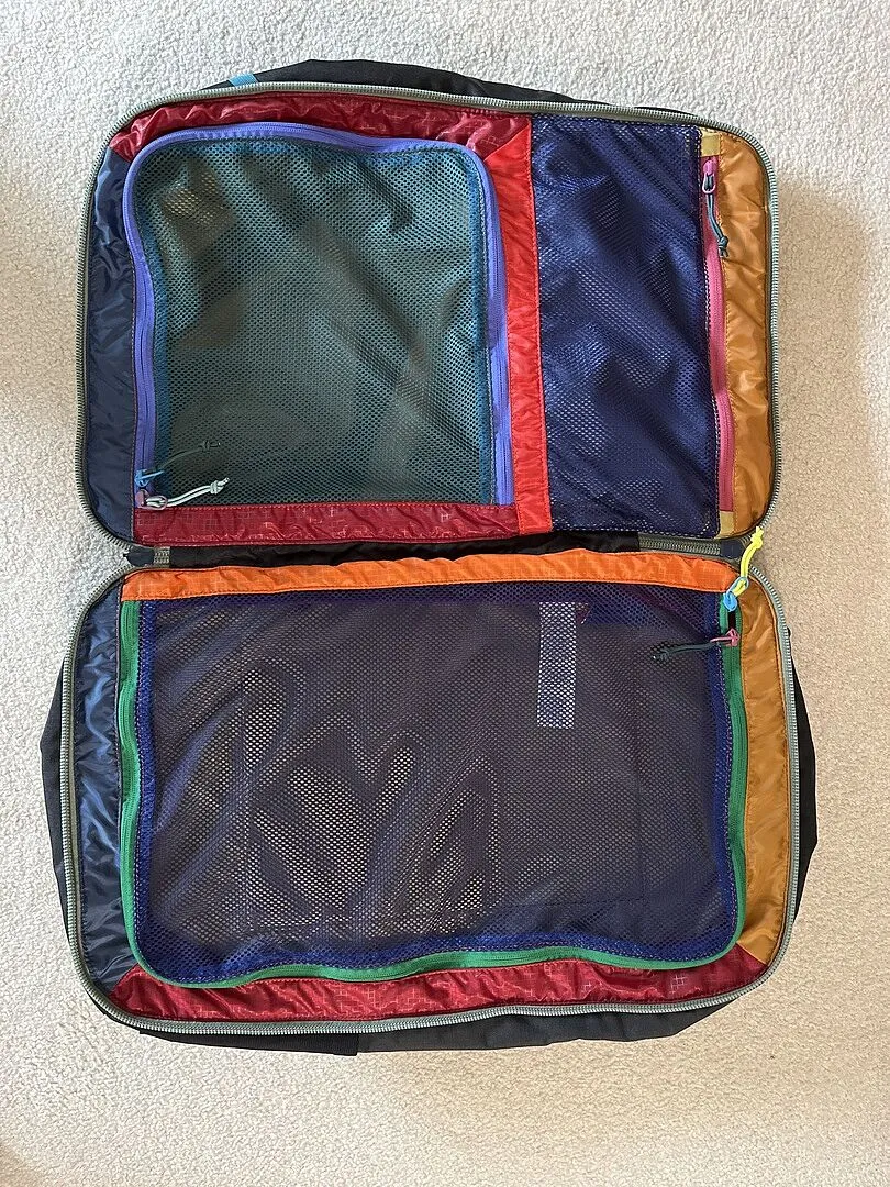 Cotopaxi Allpa 42L sac de voyage Del Día Dark recyclé