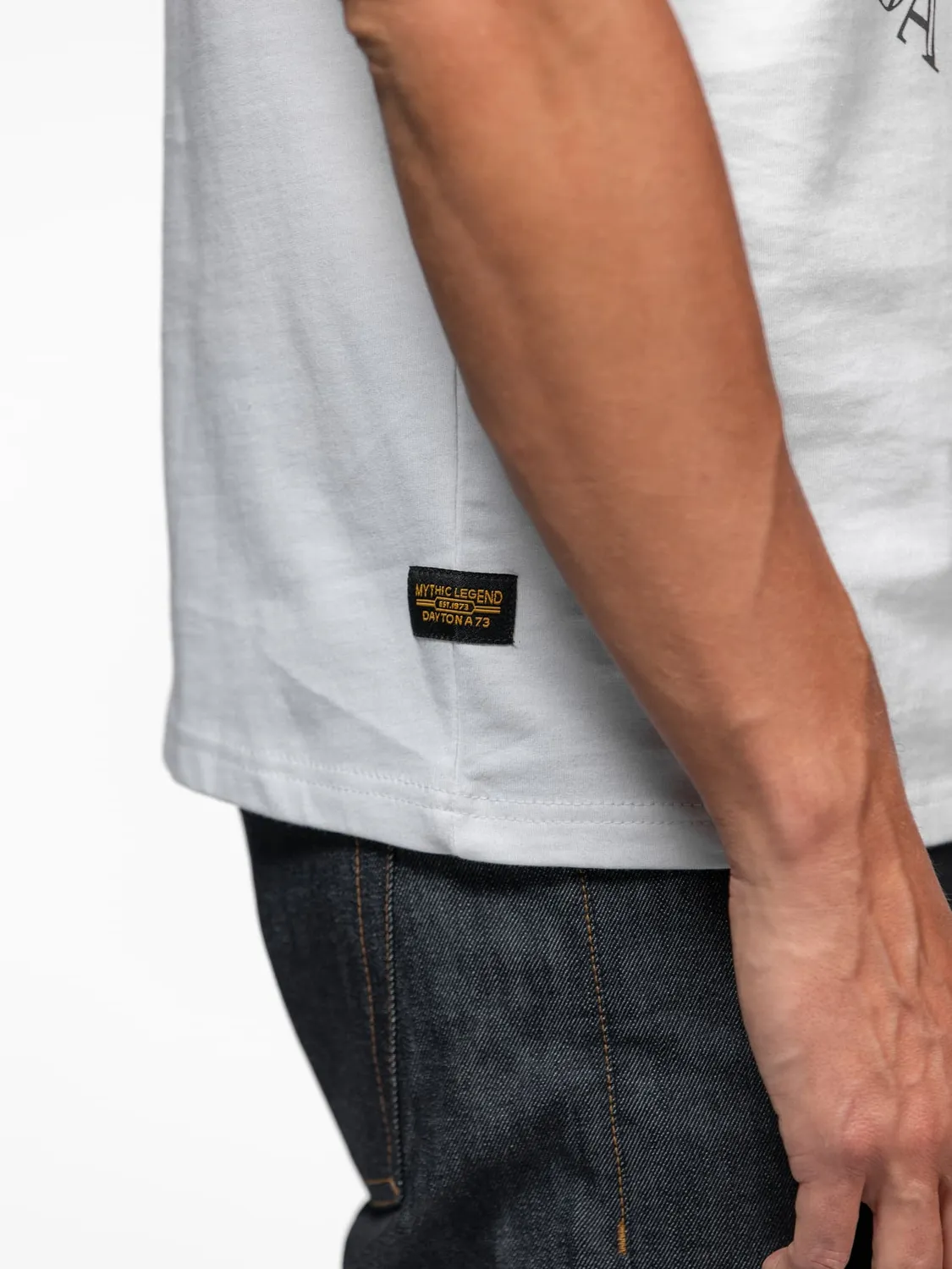Daytona Pajari t-shirt moto coton noir