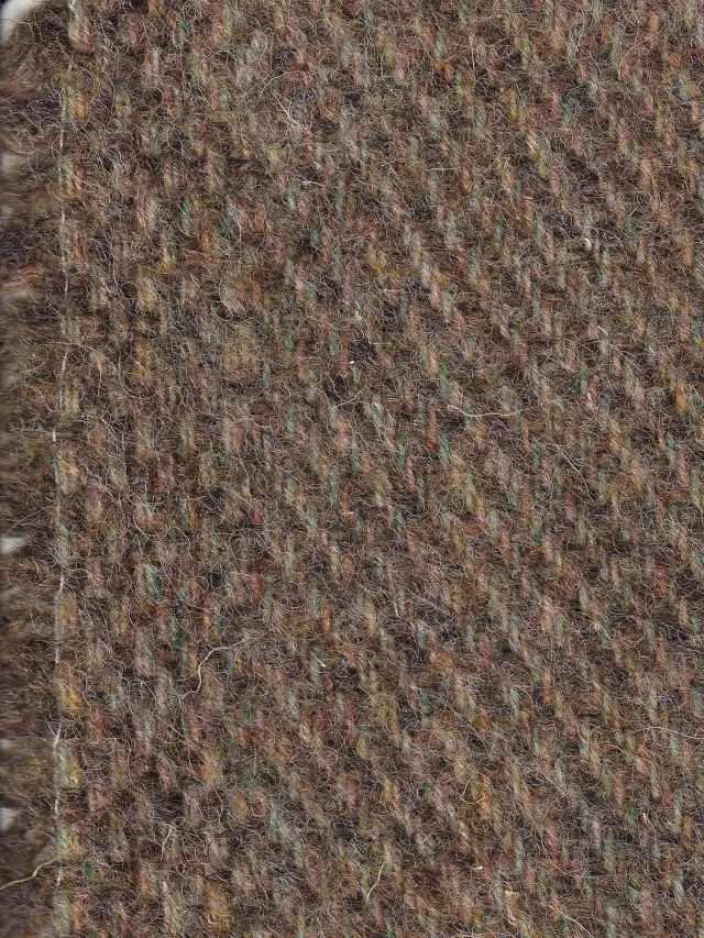 Hollington Kempy Tweed Vert Mousse tissu 5 m 100% laine