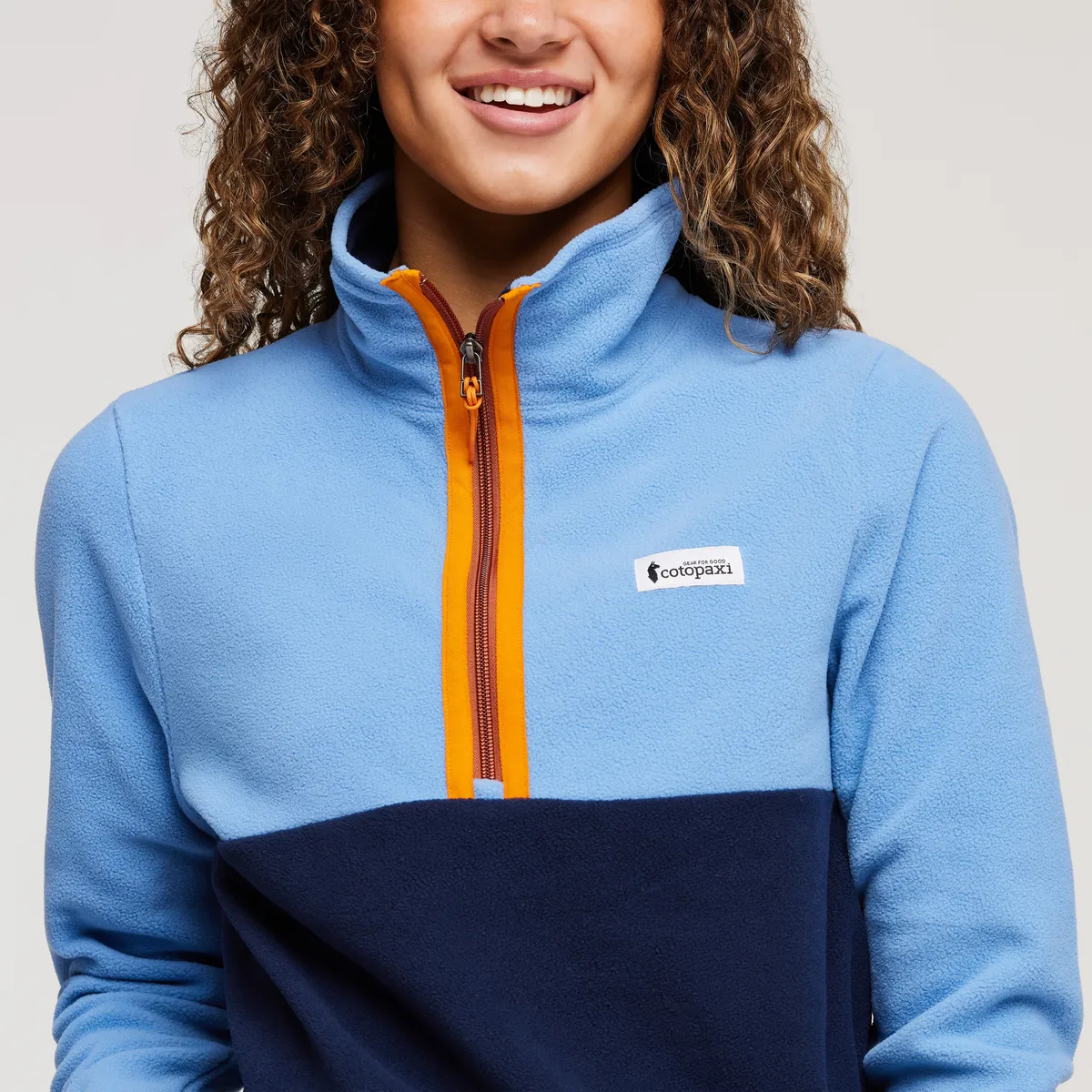 Cotopaxi Amado pullover polaire femme Sea Glass/Kelp recyclé