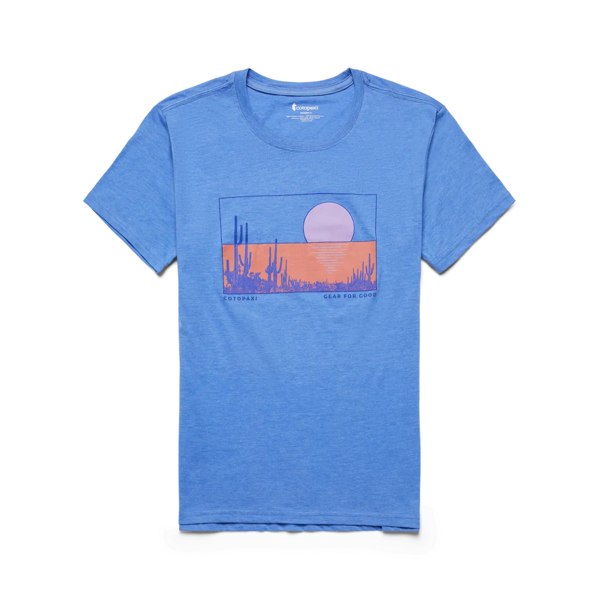Cotopaxi Desert View t-shirt femme Lupine manches courtes