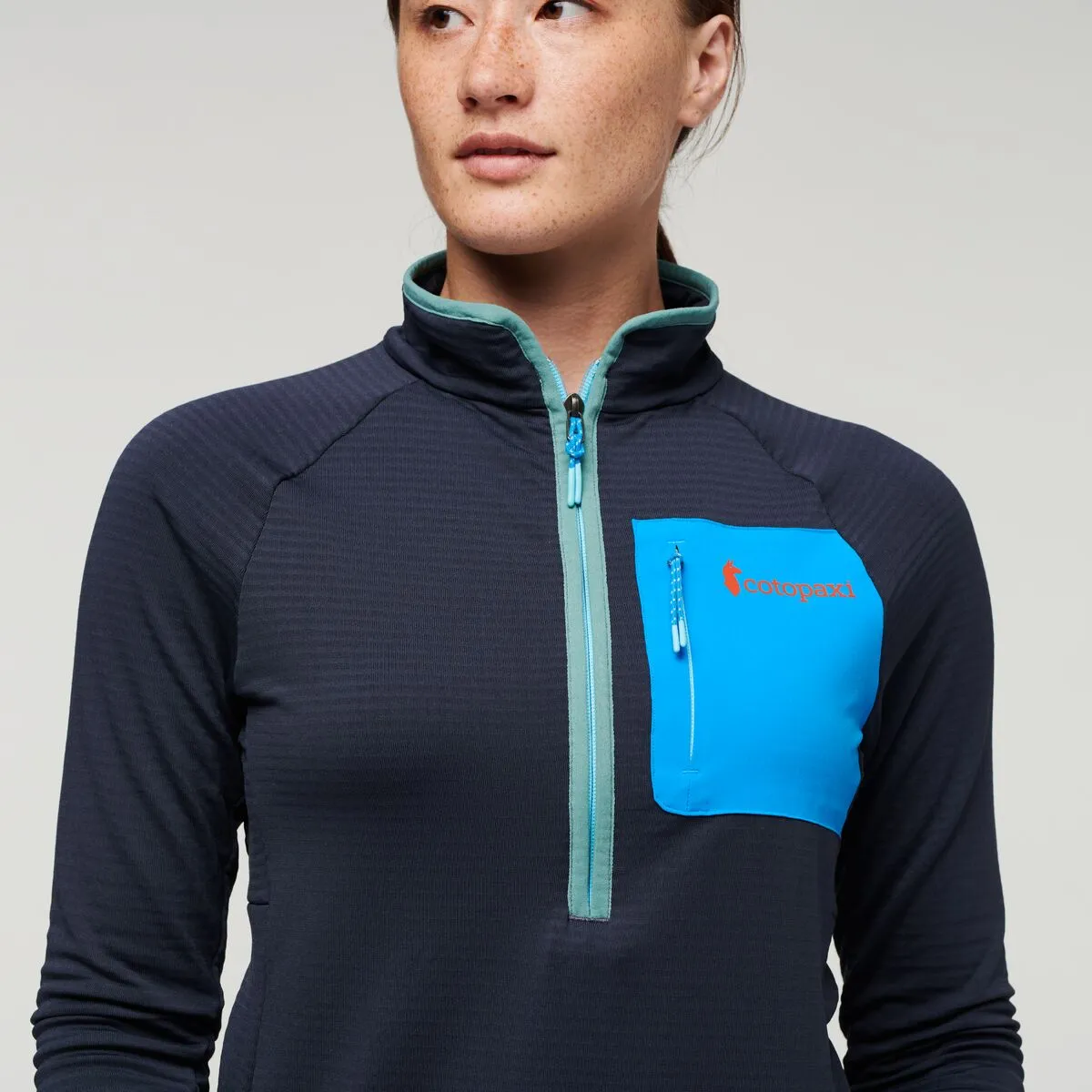 Cotopaxi Otero polaire demi-zip femme Lupine technique