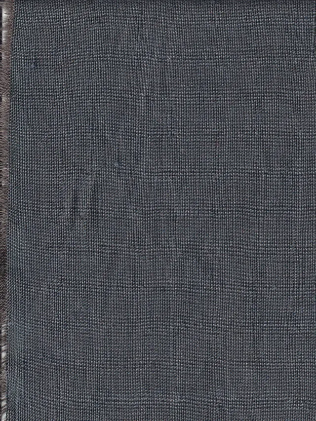 Hollington Hématite tissu lin tencel grège au mètre