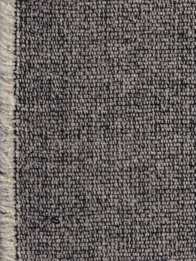 Hollington granite tissu chenille laine coton gris au mètre