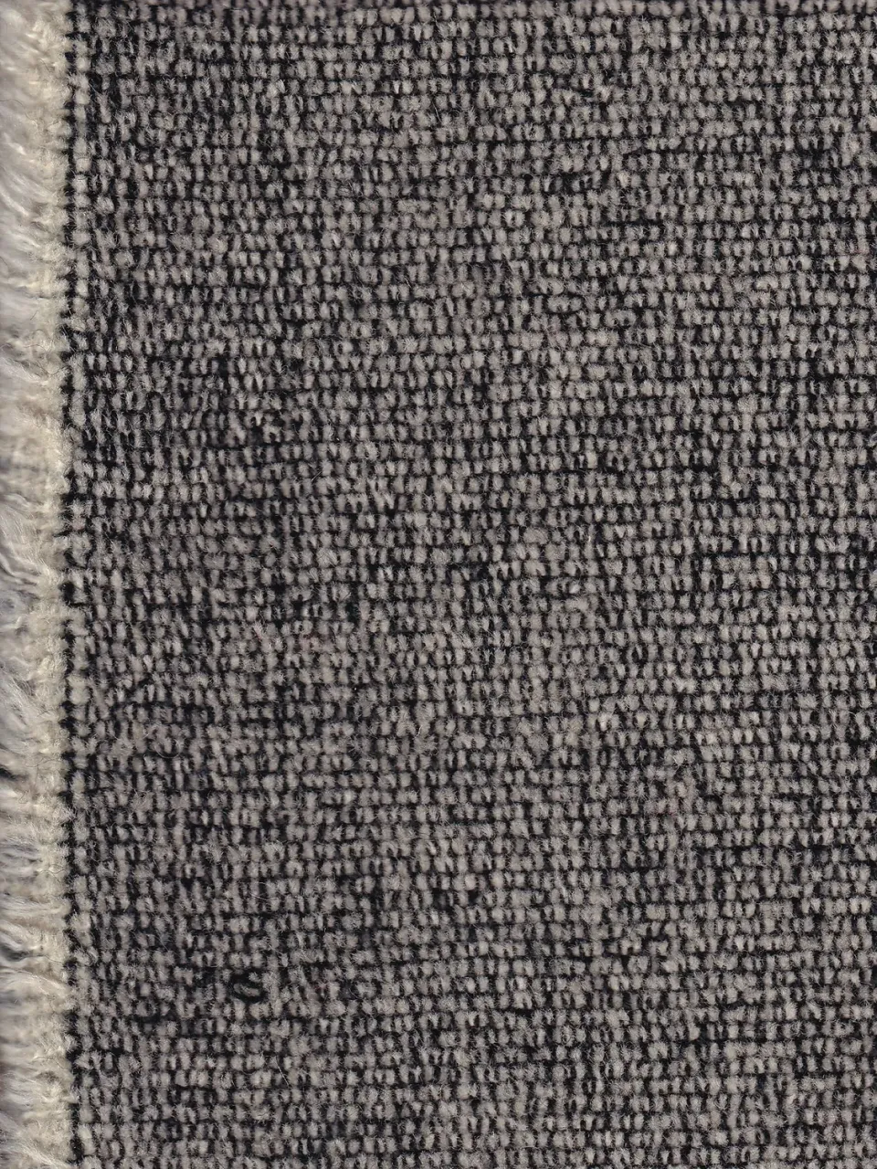 Hollington granite tissu chenille laine coton gris au mètre