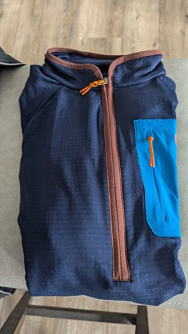 Cotopaxi Otero pull polaire homme Maritime zippé