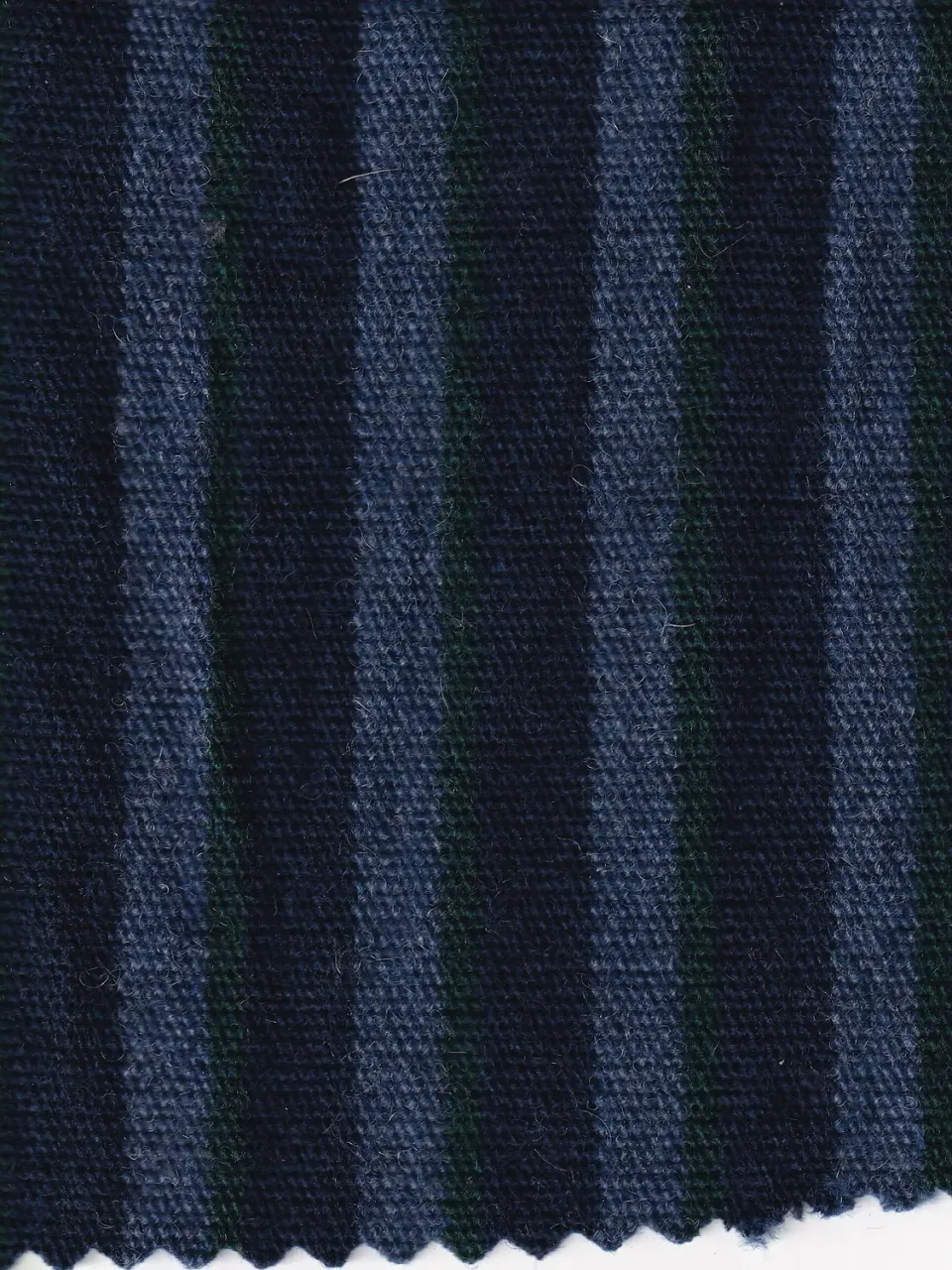 Hollington drap tissu laine coton rayures au mètre