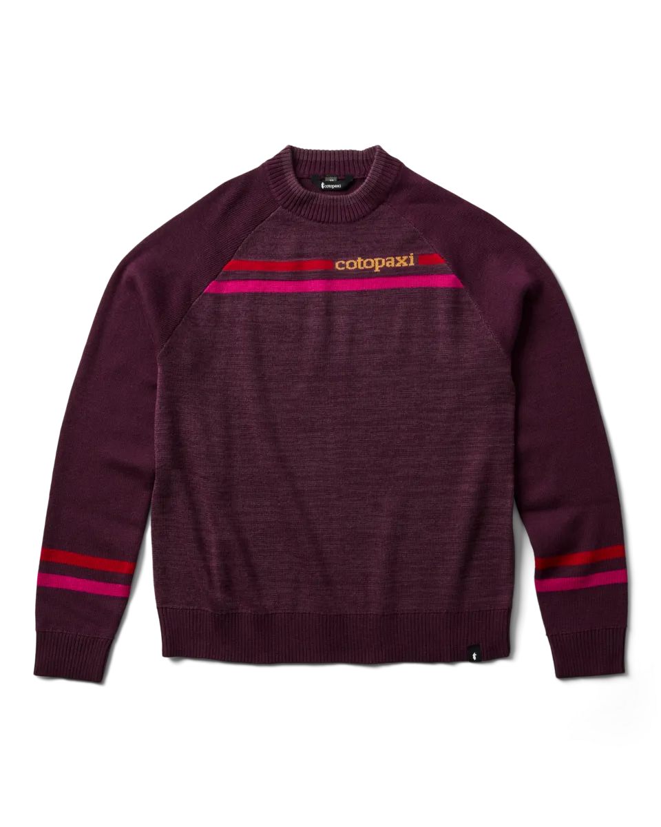 Cotopaxi Crew pull tricot femme Chalk tricoté