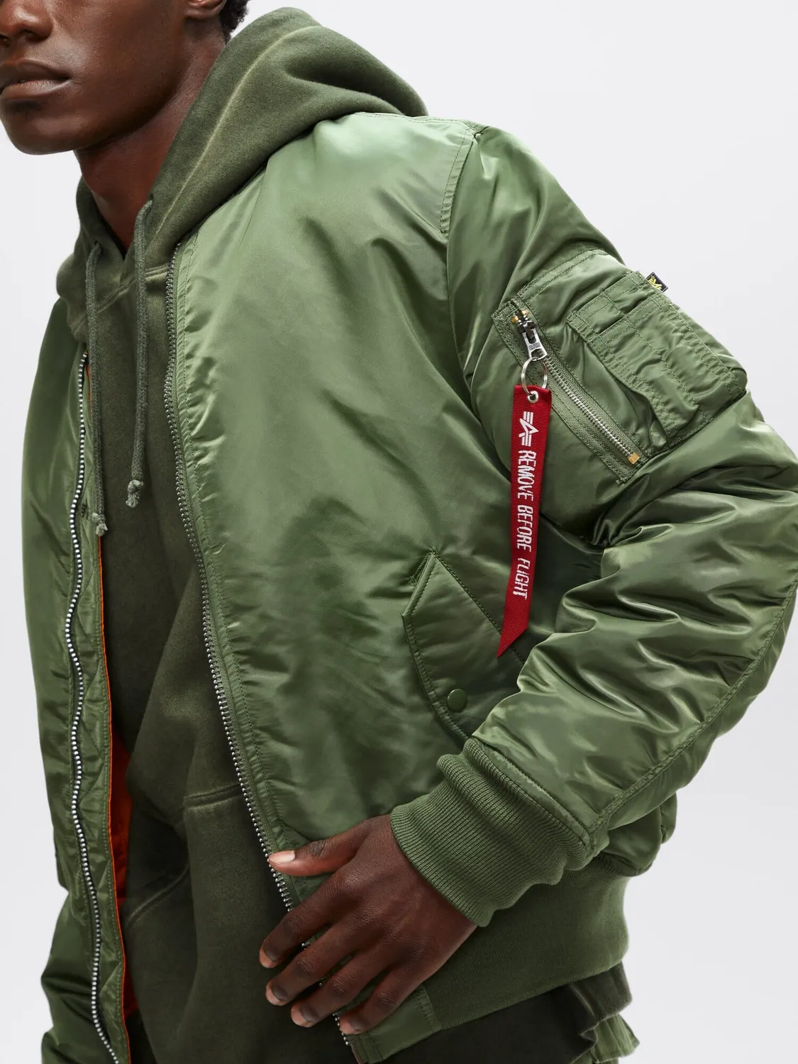 Alpha Industries MA-1 Slim Fit bomber réversible déperlant