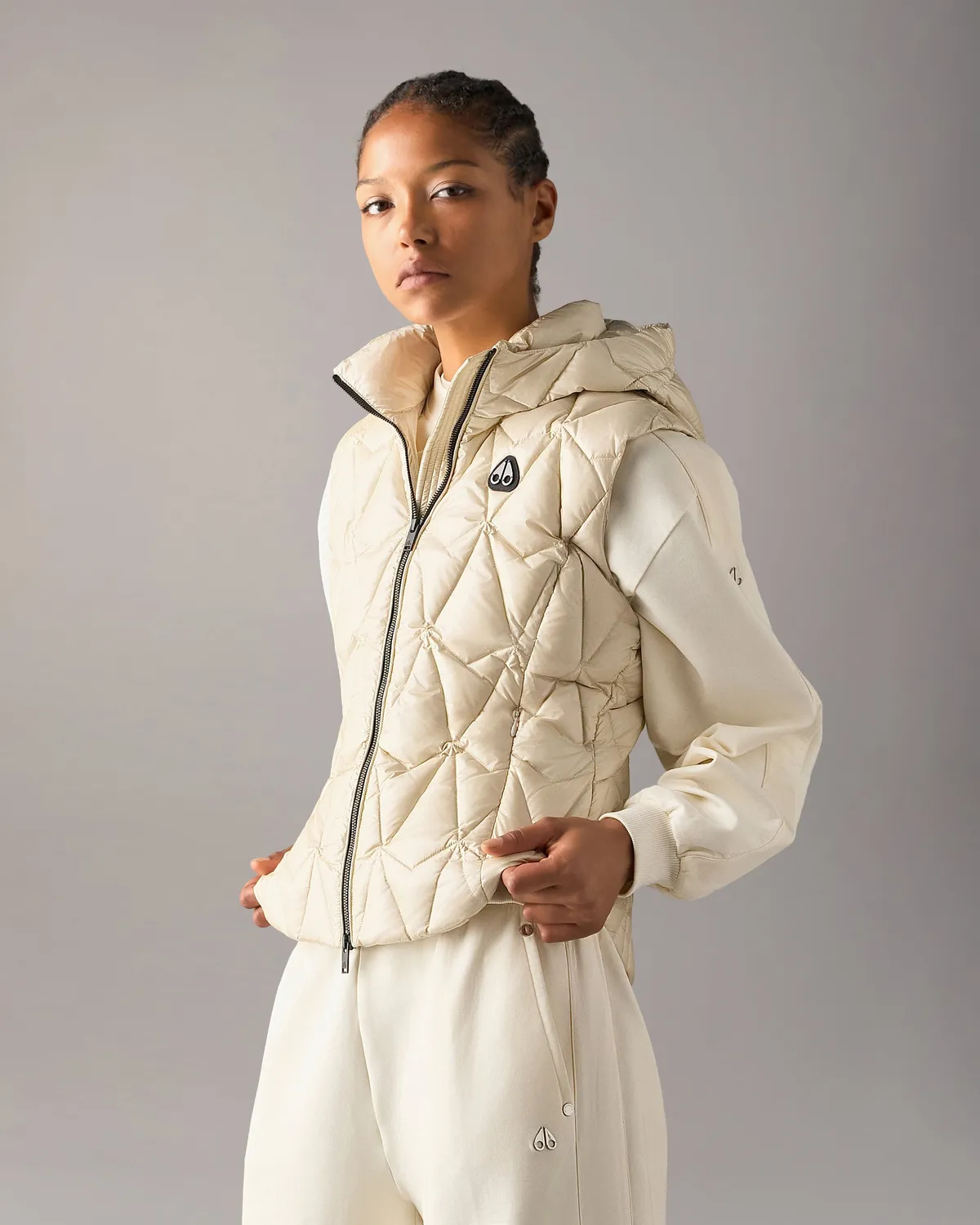 Moose Knuckles Iceberg Quilt gilet duvet
