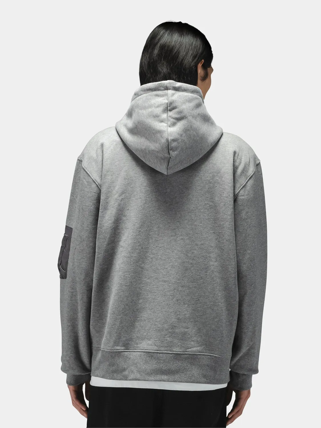 Alpha Industries Utility sweat zippé gris capuche