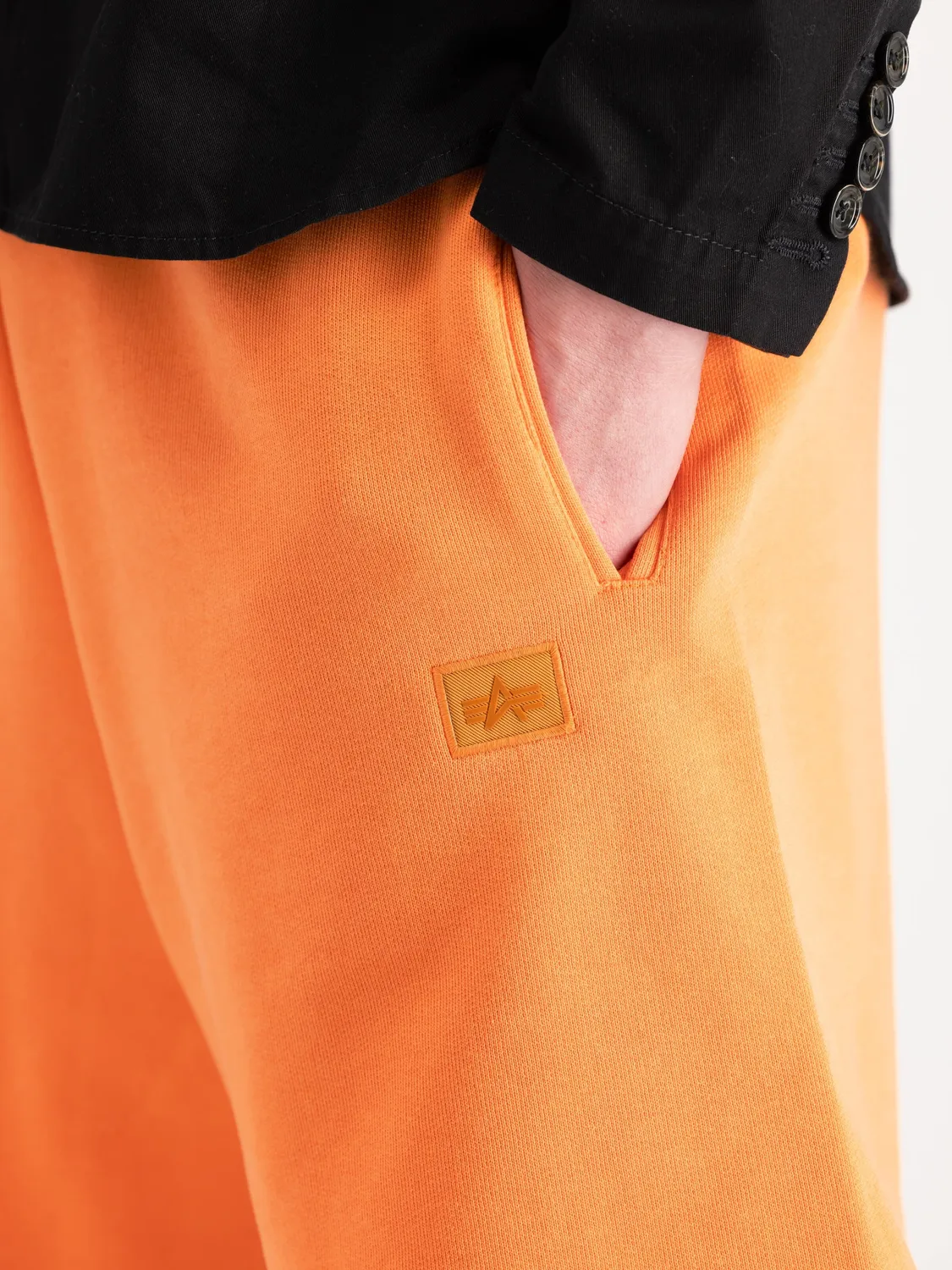 Alpha Industries Essential Short orange coton détente