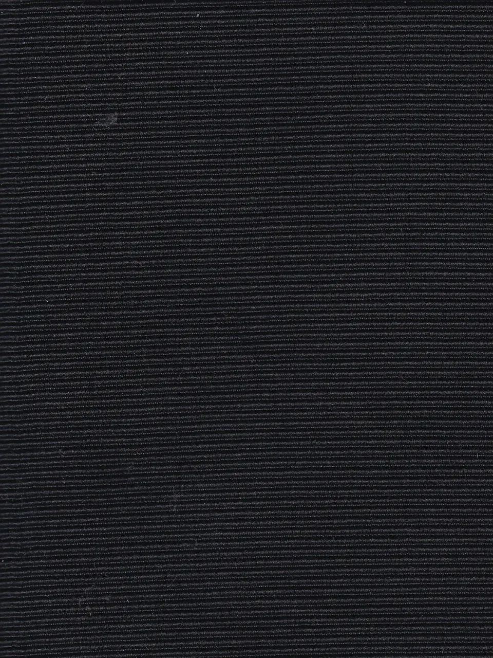 HOLLINGTON tissu d’apparat noir ottoman au mètre 4 m polyester