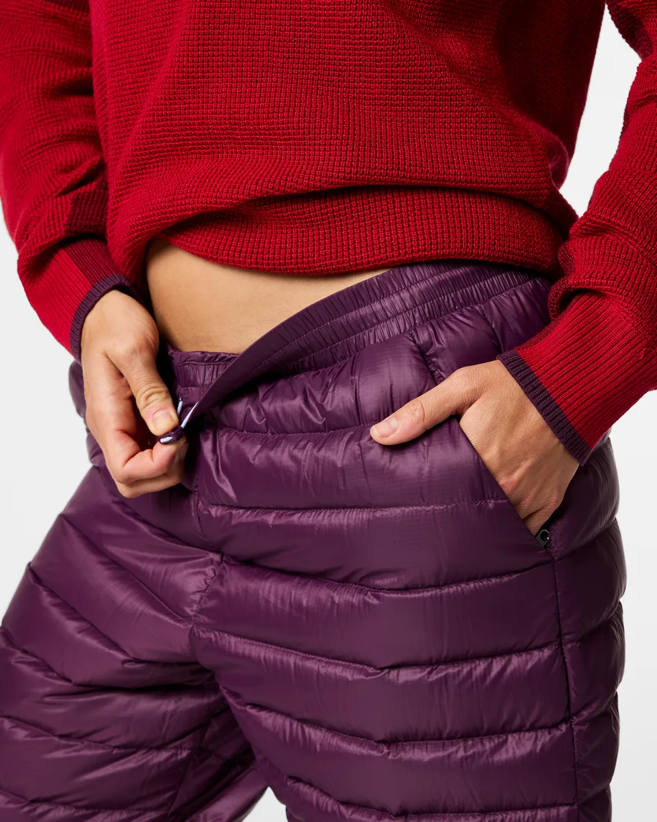 Cotopaxi Fuego pantalon duvet femme Acai matelassé