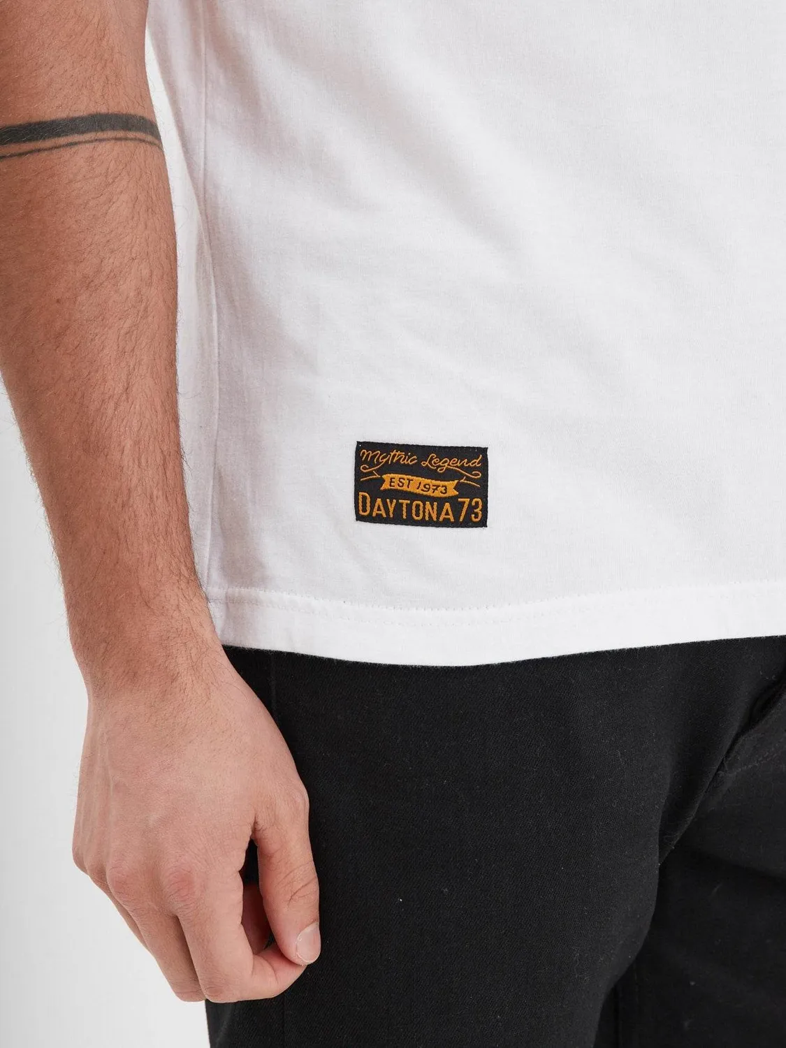 DAYTONA Kooskia t-shirt moto homme coton décontracté