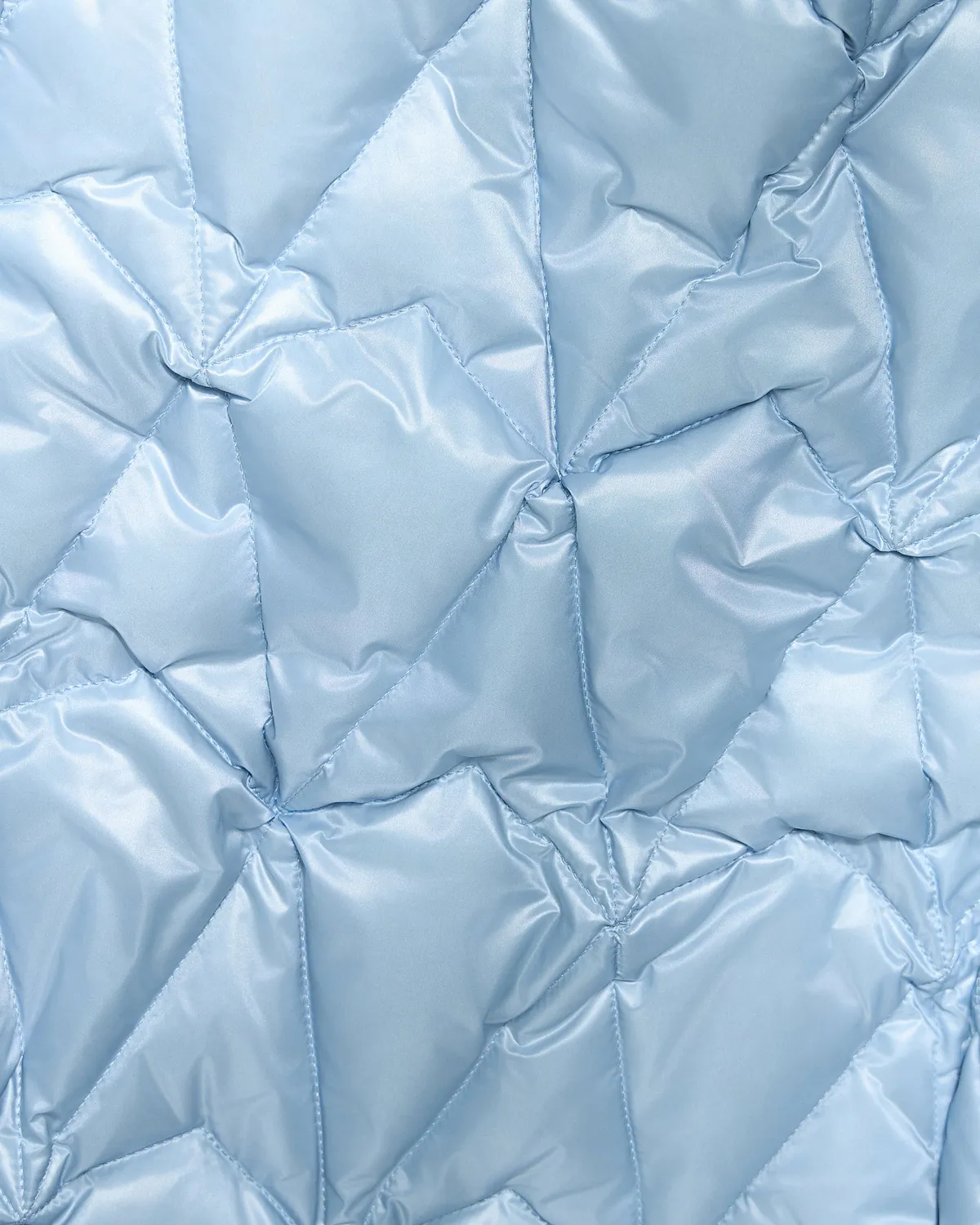 Moose Knuckles Iceberg Quilt gilet duvet bleu ice matelassé