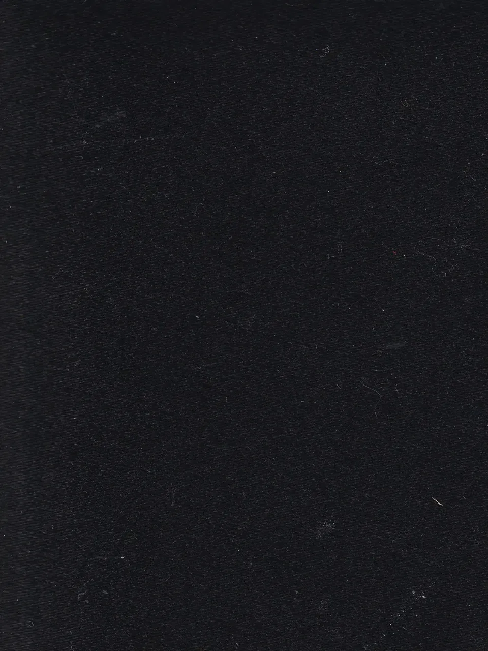 Hollington moleskine tissu coton noir ébène au mètre