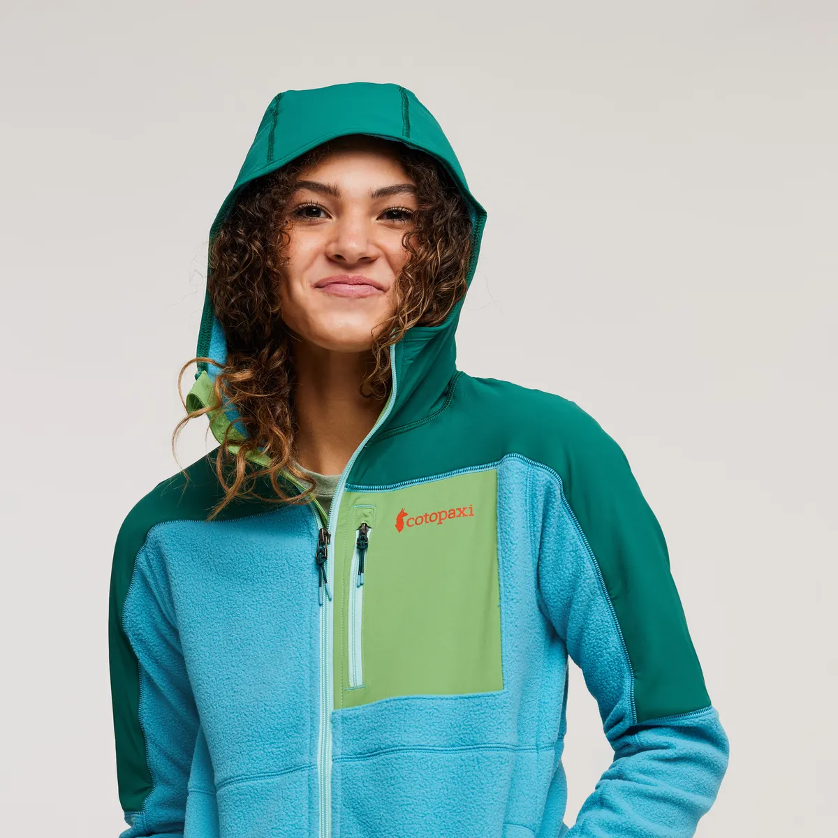 Cotopaxi Abrazo polaire femme zippée noire recyclée