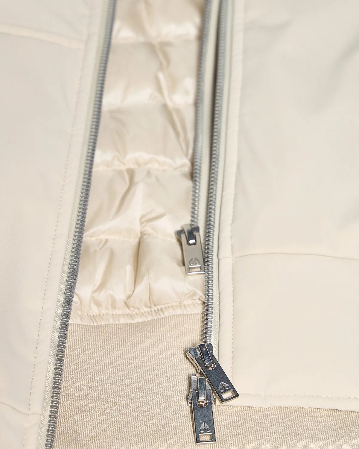 Moose Knuckles Brixton Down Bomber blouson alabaster