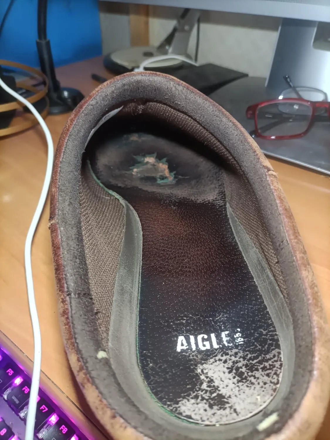 Aigle Basilo Mule mules homme 40 EU adhérentes