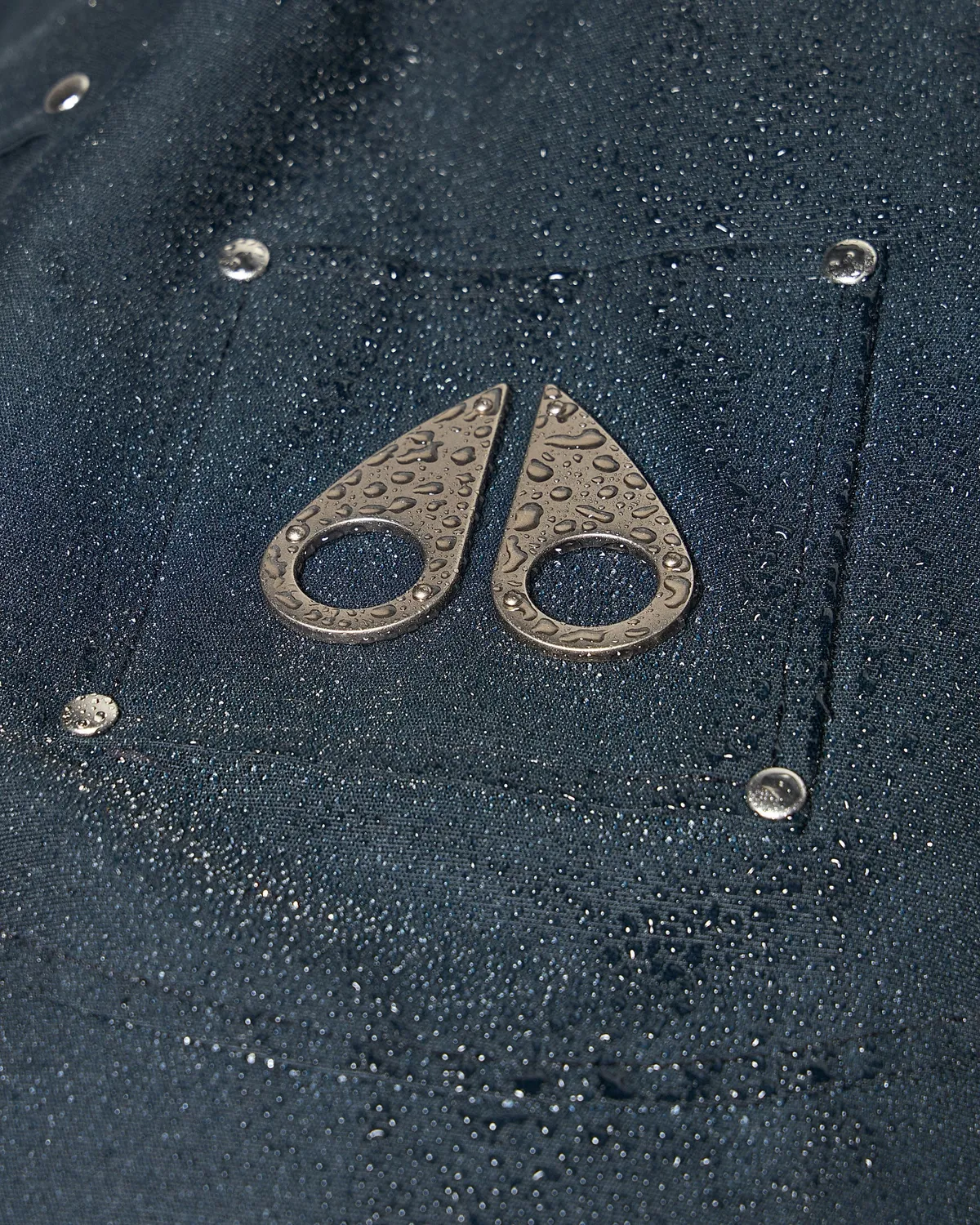 Moose Knuckles Original Ballistic Bomber blouson navy-black duvet