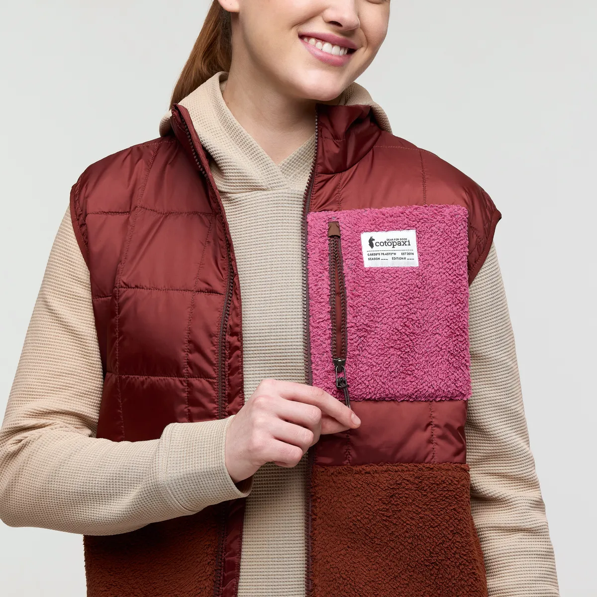 Cotopaxi Trico Gilet hybride femme polaire sans manches
