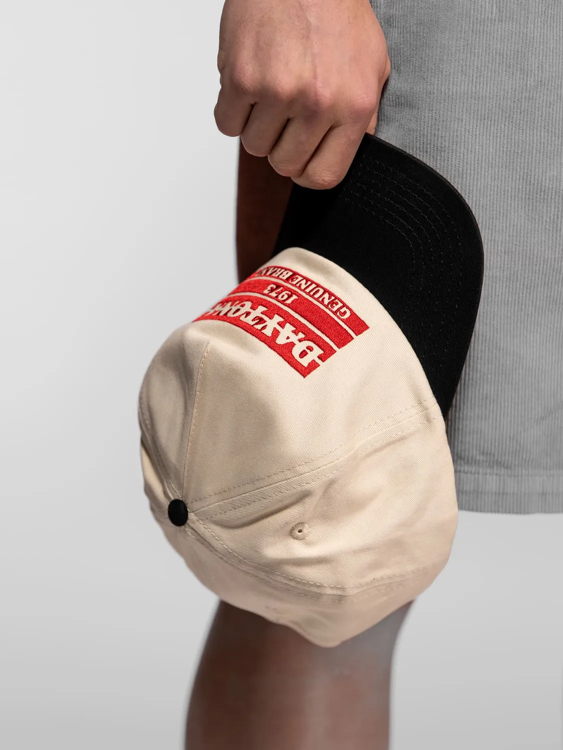 Daytona 73 Glendive casquette homme offwhite 6 panneaux