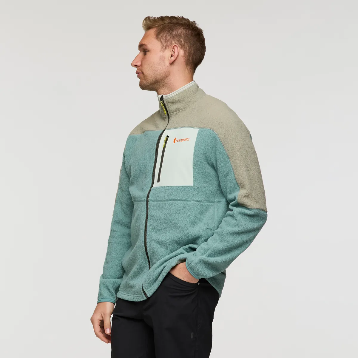 Cotopaxi Abrazo veste polaire homme zippée Atlantic