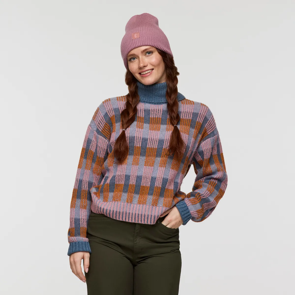 Cotopaxi Libre Boxy pull femme Fatigue Stripes maille