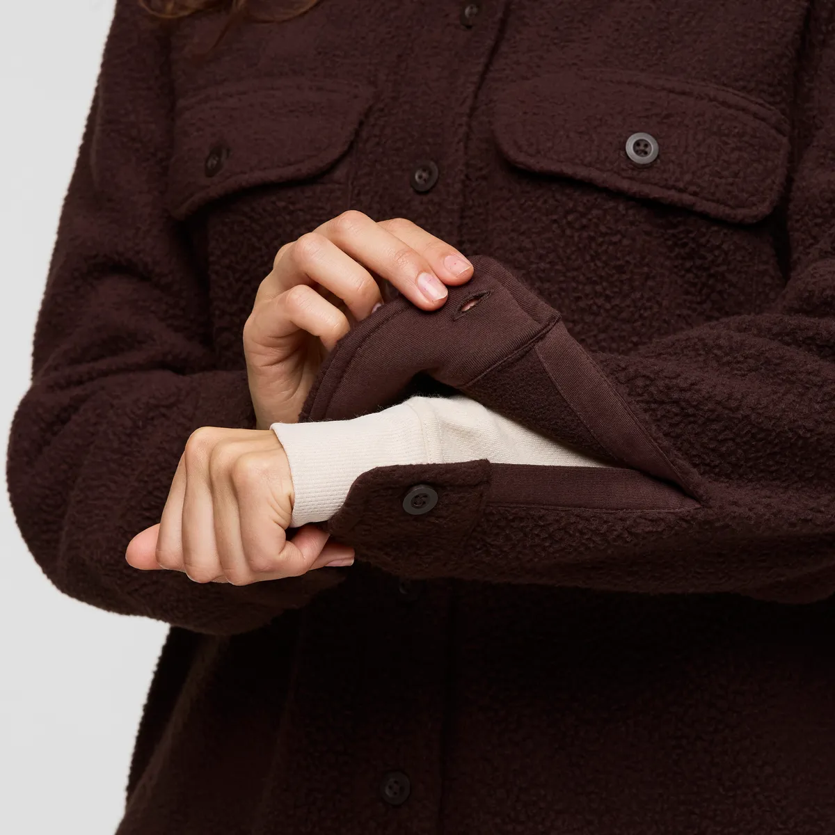 Cotopaxi Cameta surchemise femme Coffee polaire chaude