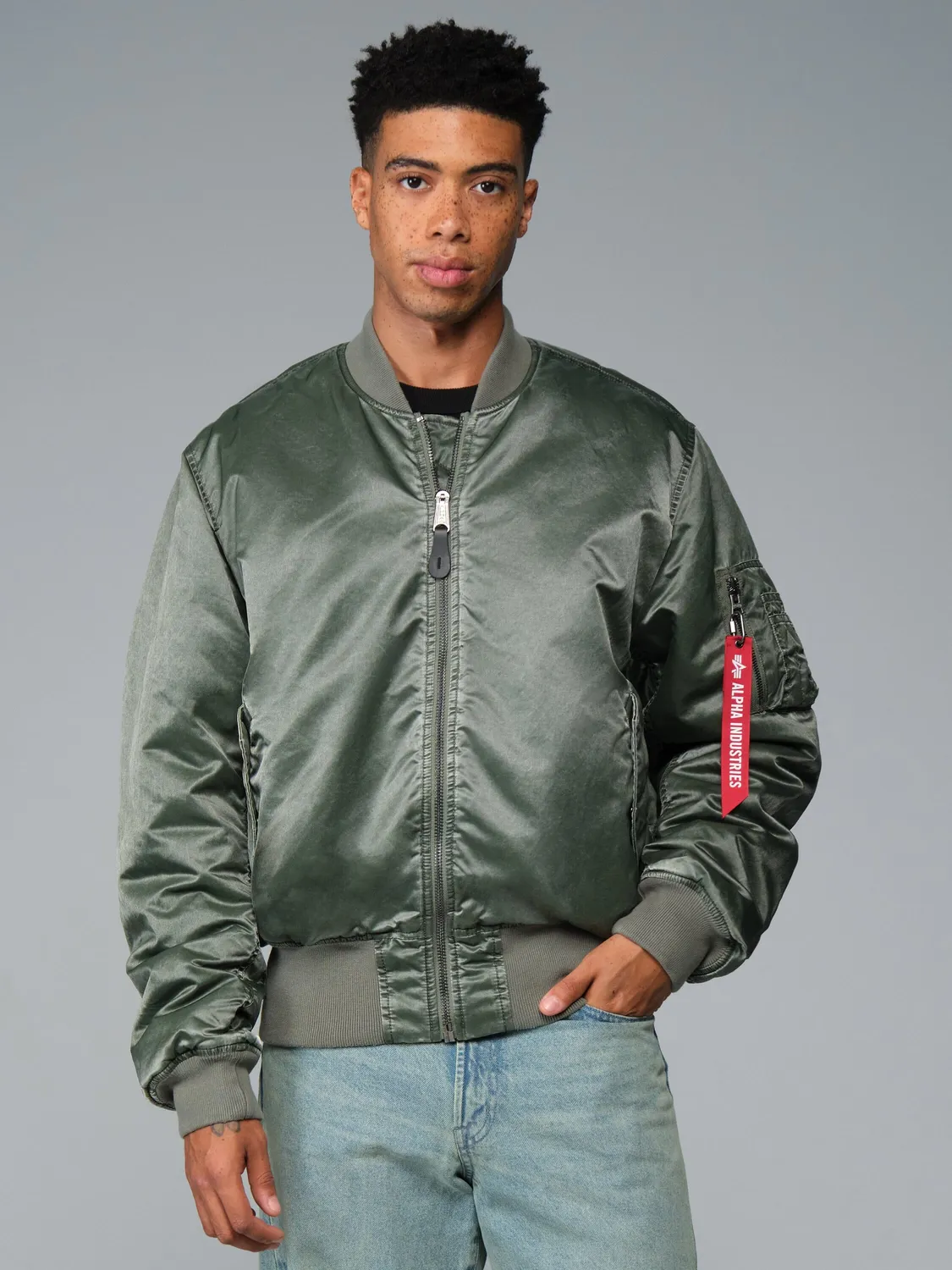 Alpha Industries MA-1 Battlewash bomber réversible nylon