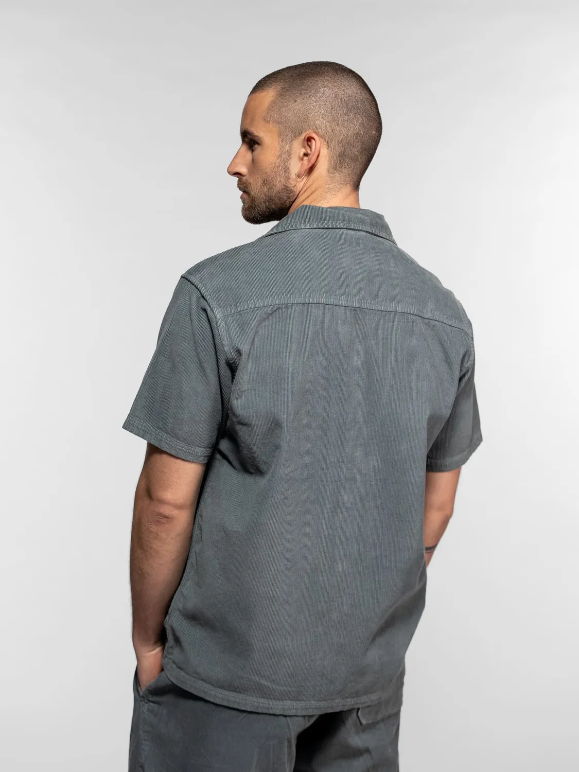 DAYTONA Citrus chemise worker velours beige