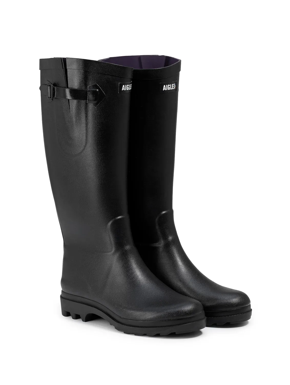 Aigle Aiglentine bottes de pluie femme 39 EU noir souple