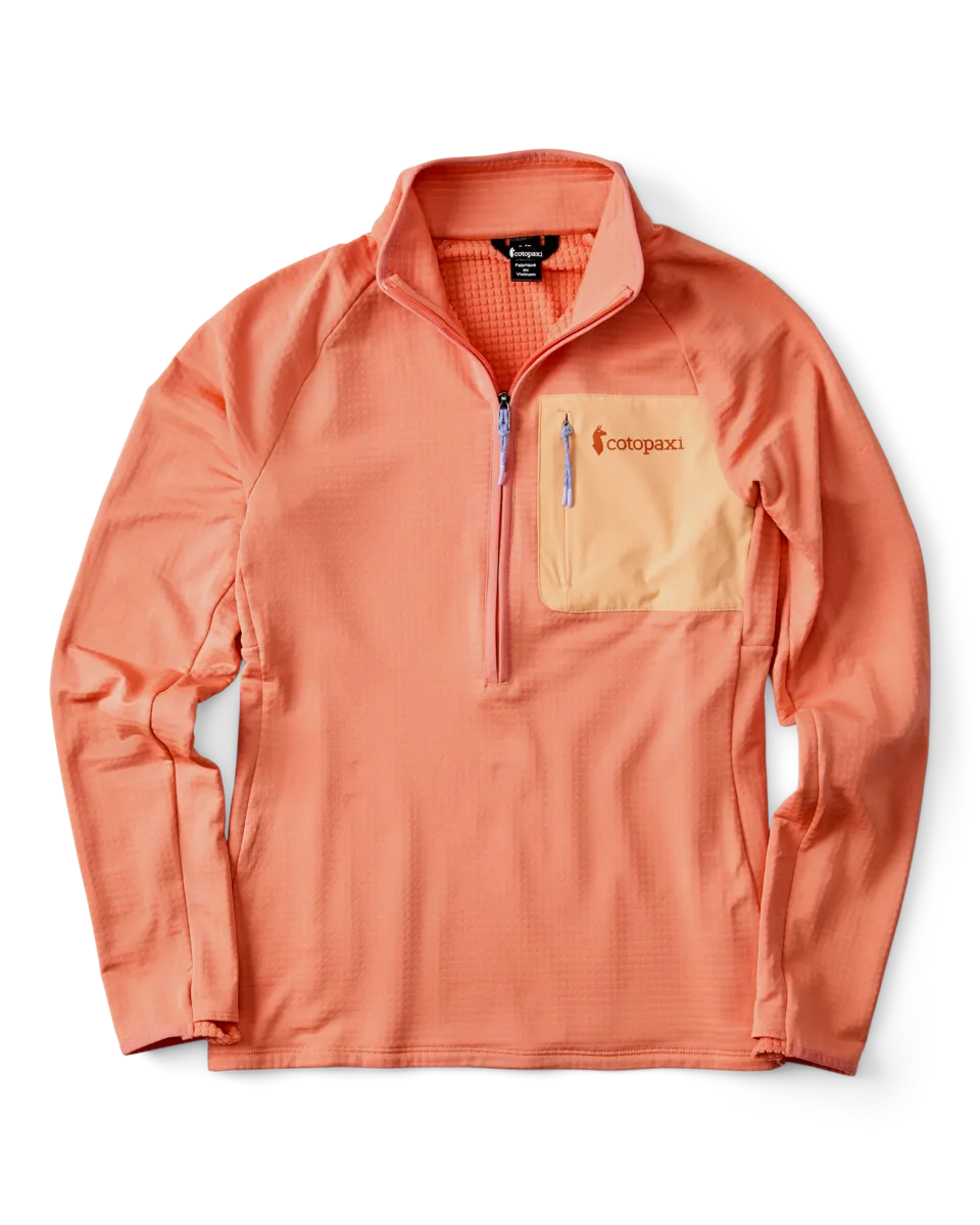 Cotopaxi Otero polaire femme Tide Pool demi-zip