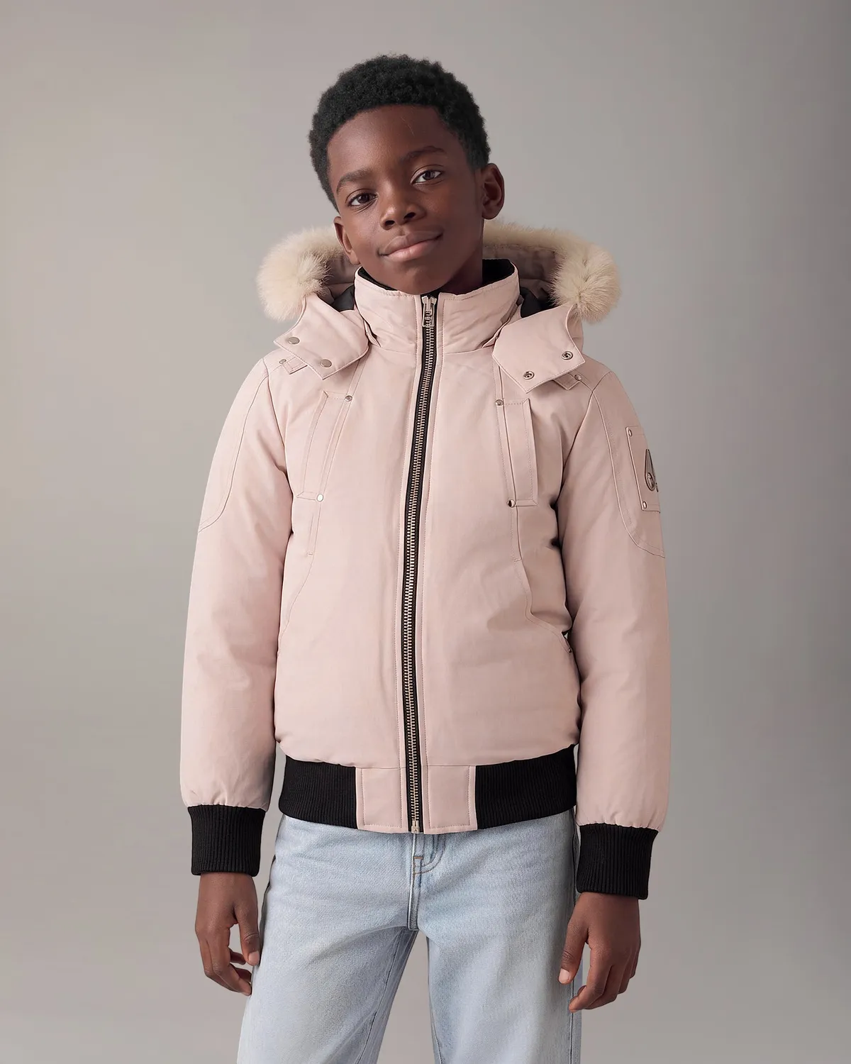 Moose Knuckles Originals Bomber Enfant doudoune duvet chaud