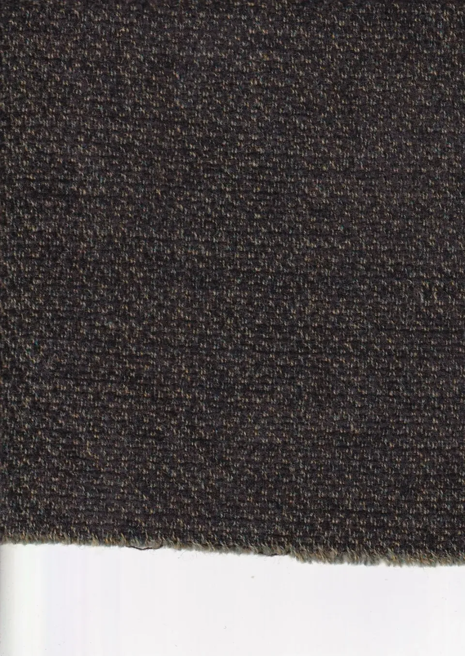 Hollington Chenille Green Purple tissu laine coton au mètre