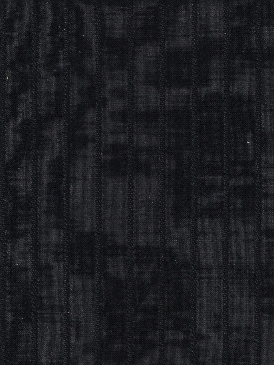 Hollington Black Panther tissu laine rayé noir 10 m