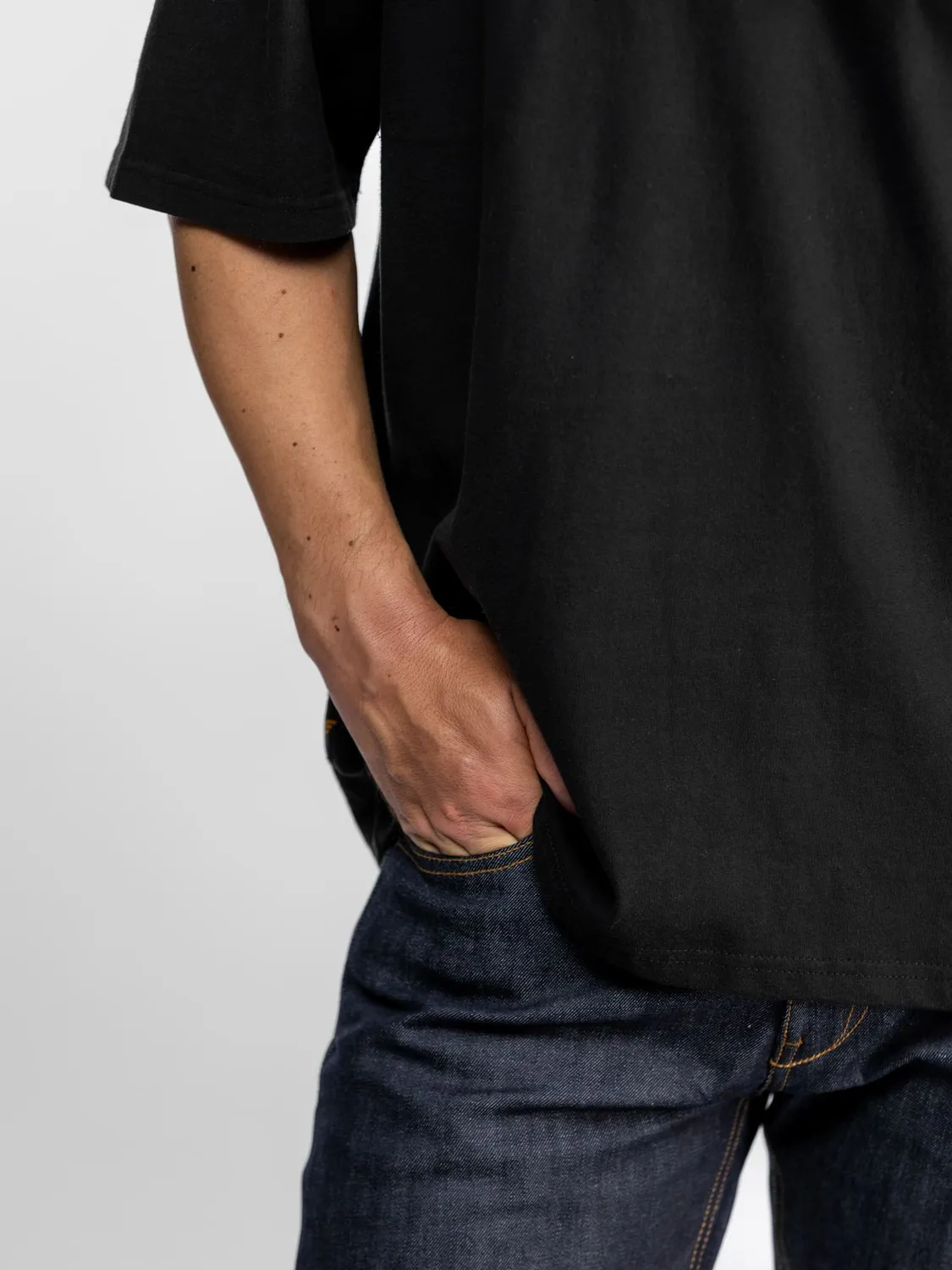 Daytona Custom Jachin t-shirt homme noir stone wash