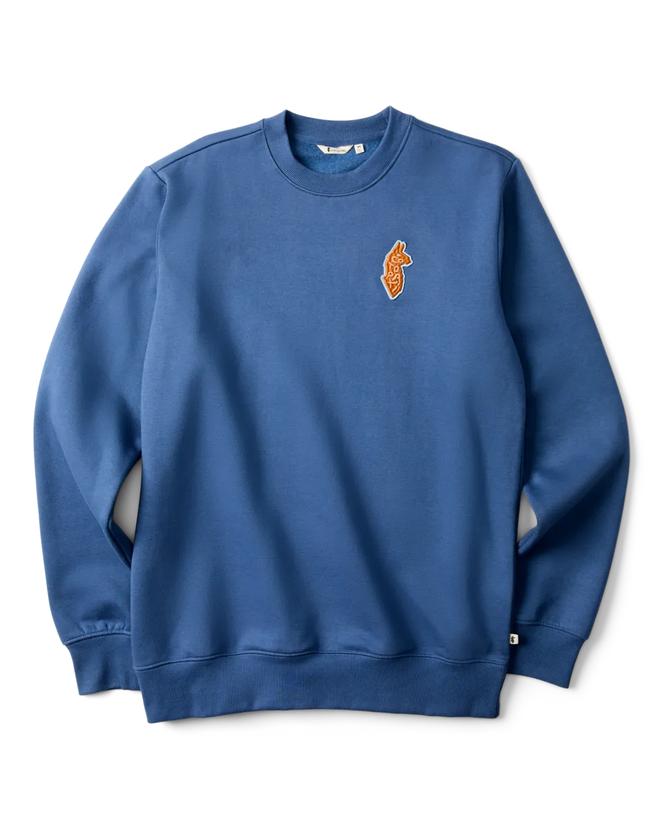 Cotopaxi Lava Llama sweat crew homme deep sea