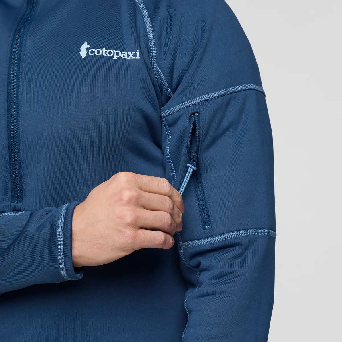 Cotopaxi Tempa polaire homme demi-zip fatigue anti-odeurs