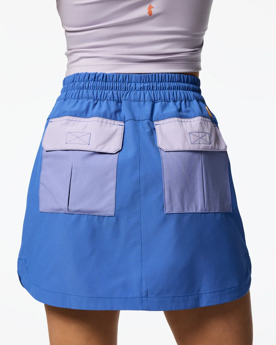 Cotopaxi Losdos jupe femme Azure stretch poches