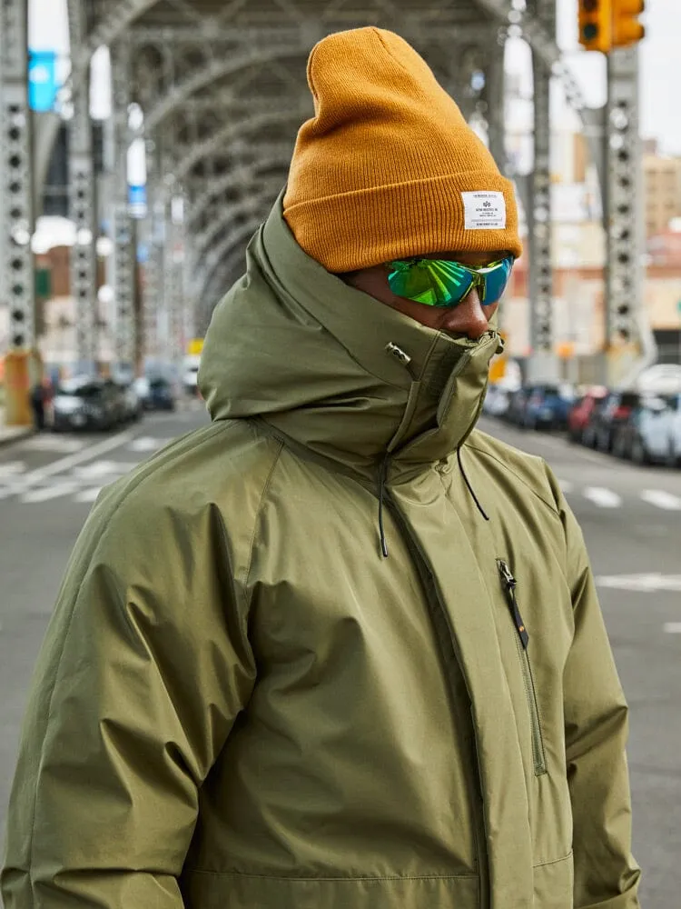 Alpha Industries Raglan parka homme vert grand froid