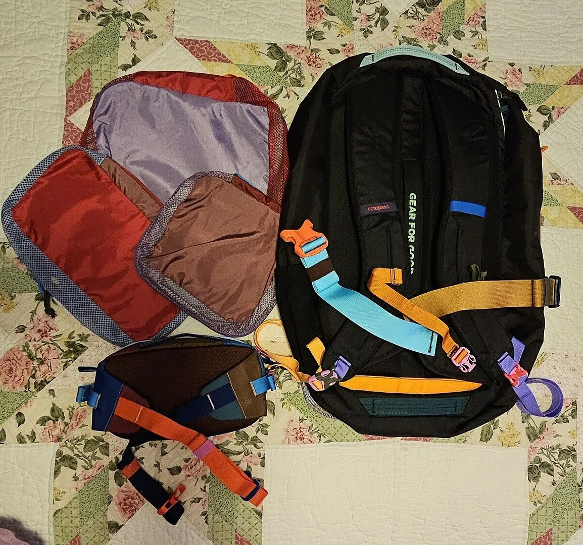 Cotopaxi Allpa 35L sac de voyage Del Día Dark cabine