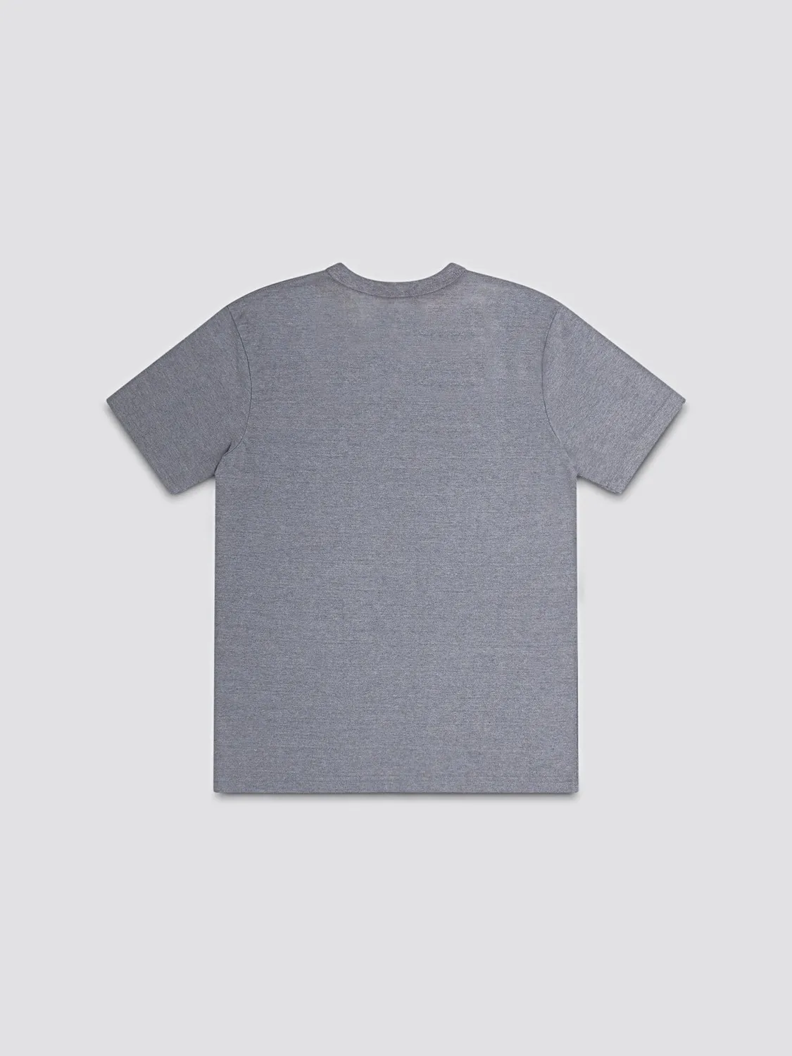 Alpha Industries Essential T-shirt Relaxed gris chiné coton