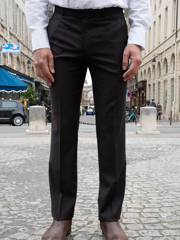 Hollington Siza pantalon laine d’été cigare infroissable