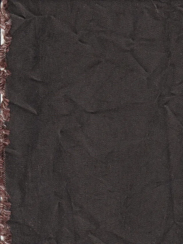 Hollington Soie indienne taupe plissé tissu soie au mètre