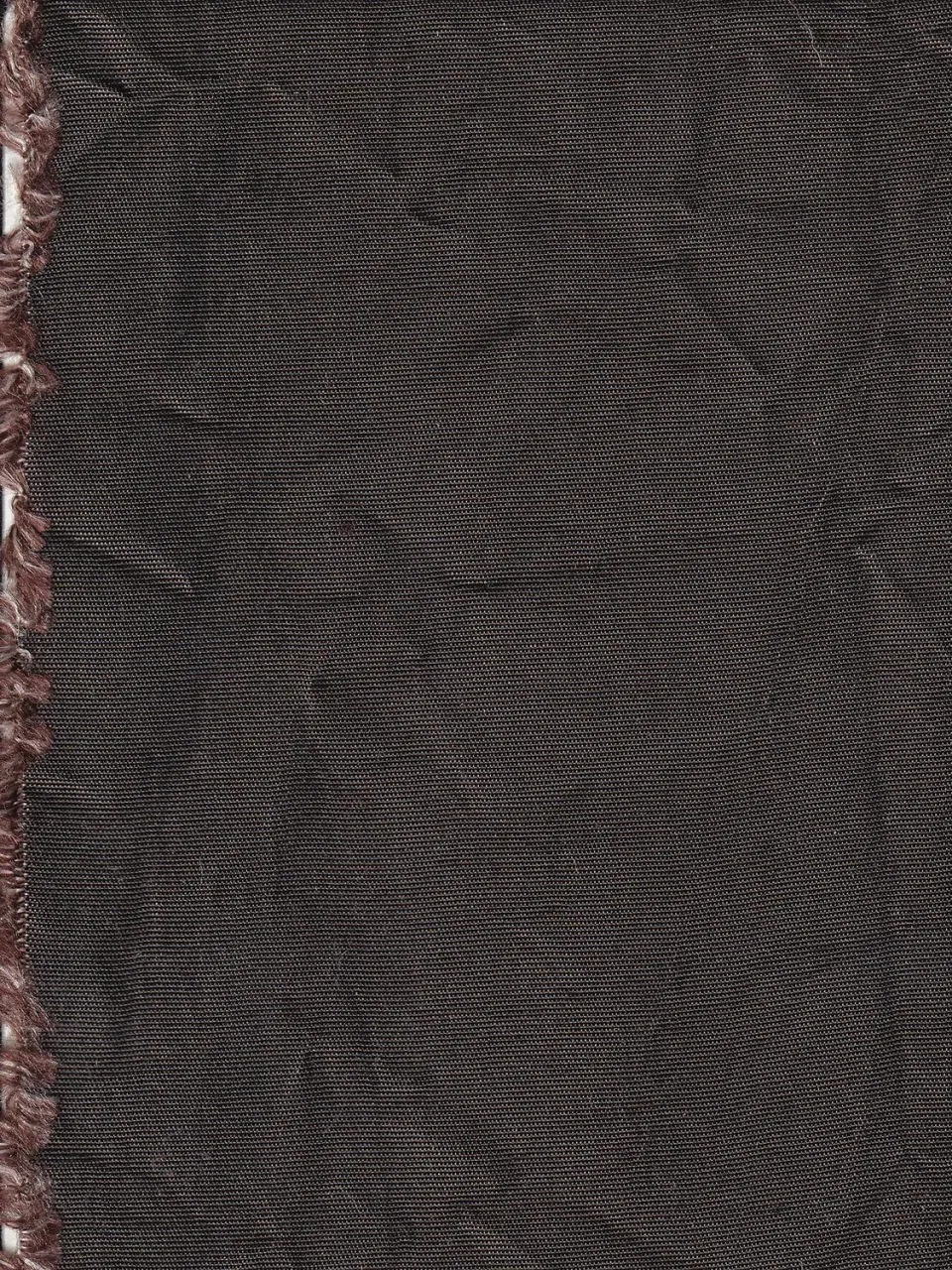 Hollington Soie indienne taupe plissé tissu soie au mètre